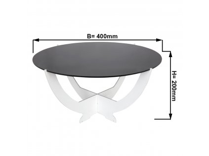 Buffet stand Octopus - Ø 400 mm White