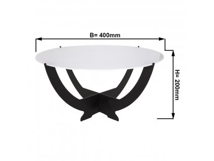 Buffet stand Octopus - Ø 400 mm Black