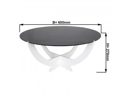 Buffet stand Octopus - Ø 600 mm White