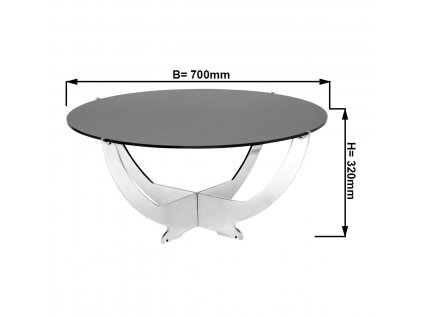 Buffet stand Octopus - Ø 700mm Chrome