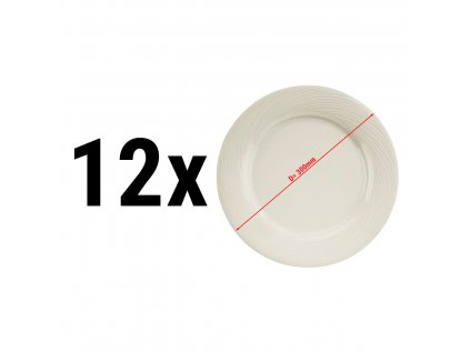 (12 kusů) SEMPER - talíře ploché - Ø 30 cm