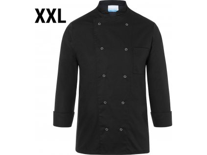 Karlowsky Chef Jacket Basic - Black - Veľkosť: XXL