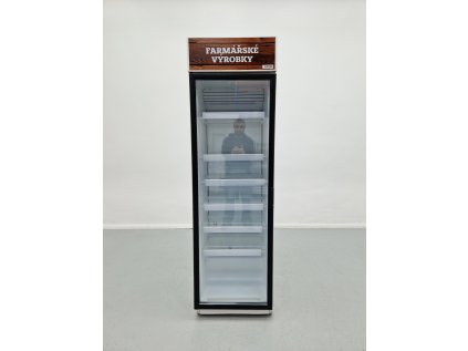 Použitá gastro lednice prosklená 60x55x202 cm