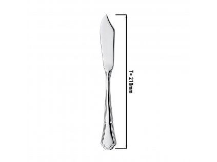 (12 kusů) Nůž na ryby Vincenza - 21 cm