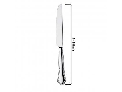 (12 kusov) Jedálenský nôž Vincenza - 24 cm