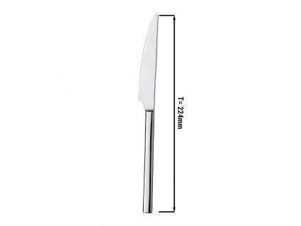 (12 ks) Jedálenský nôž Giancarlo - 22,4 cm