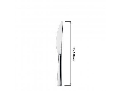 (12 kusov) Dezertný nôž Alessandra - 18 cm