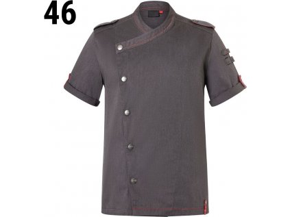 Kuchárska bunda s krátkym rukávom v džínsovom štýle ROCK CHEF®-Stage2