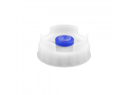(6 kusov) silikónová membrána - pre stláčovacie a dávkovacie fľaštičky - modrá