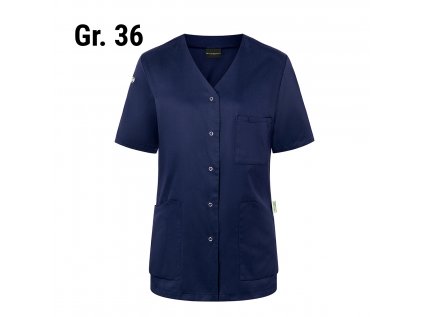 KARLOWSKY | Short-sleeve women's tunic Essential - Navy - Size: 36