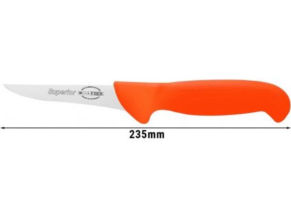 F. DICK vykosťovací nôž s oranžovou rukoväťou - 10cm