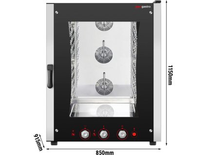 Horkovzdušná pec - elektrický 10x GN 1/1 & EN 40 x 60 cm