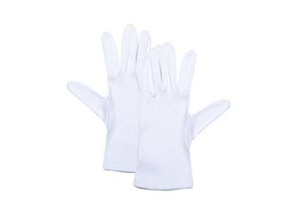 Servírovací rukavice - bílá