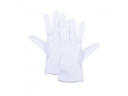 Servírovacie rukavice - biela