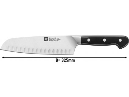 ZWILLING | PRO - Santoku nôž - čepeľ 18cm