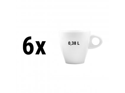 (6 kusov) Seltmann Weiden - šálka na kávu s mliekom - 0,38 litra