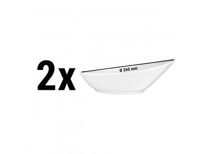 (2 kusy) SELTMANN WEIDEN | Hluboká gurmánská mísa - 260 mm