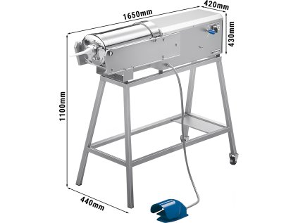 Elektrická plnička klobás - 50 litrov