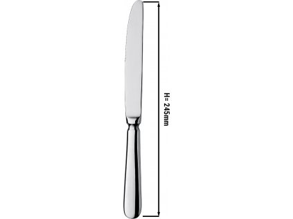 (12 kusov) Jedálenský nôž Milo - 24,5 cm