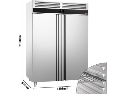 Lednice PREMIUM - 1,4 x 0,81 m - 1400 litrů - se 2 dveřmi