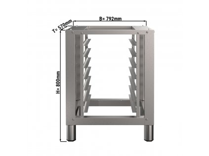 Podstavba pod konvektomat s držiakom plechov