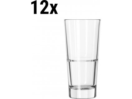 (12 kusov) ENDEAVOR - Long drink poháre - 29,6 cl - Transparentné