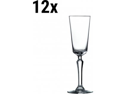 (balení 12 ks) SPKSY - Sklenice na šampaňské - 17,4 cl - čirá