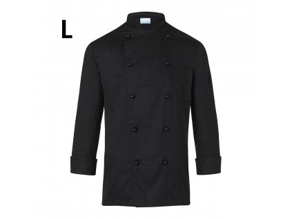 Karlowsky Chef's bunda UNISEX  Basic - černá - Velikost: L