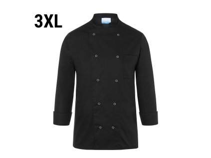 Karlowsky Chef's bunda UNISEX Basic - čierna - Veľkosť: 3XL