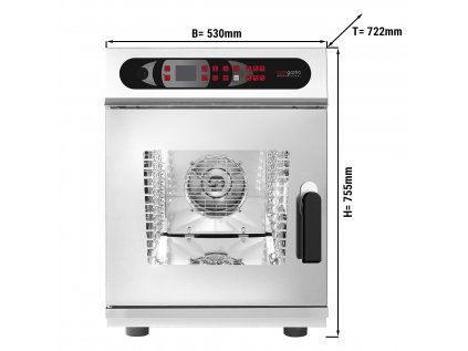 Konvektomat - digitálny - 6x GN 2/3