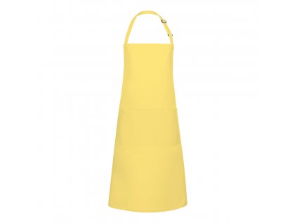 KARLOWSKY | Bib Apron with Pocket Basic - Sun Yellow
