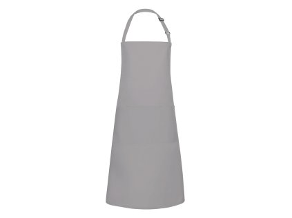 KARLOWSKY | Bib Apron with Pocket Basic - Basalt Grey