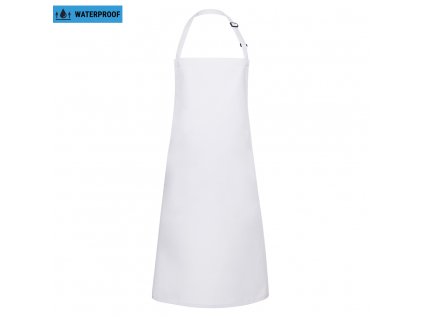 KARLOWSKY | Water repellent bib apron - White