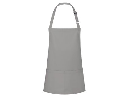 KARLOWSKY | Bib Apron Short Basic - Basalt Grey