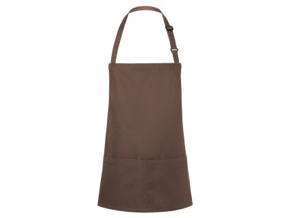 KARLOWSKY | Bib Apron Short Basic - Light Brown