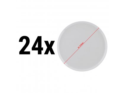 (24 kusů) ENTity - talíře na pizzu - Ø 31 cm