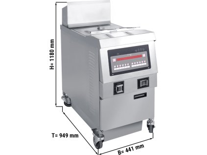 Elektrická fritéza - 25 litrov (14,2 kW)