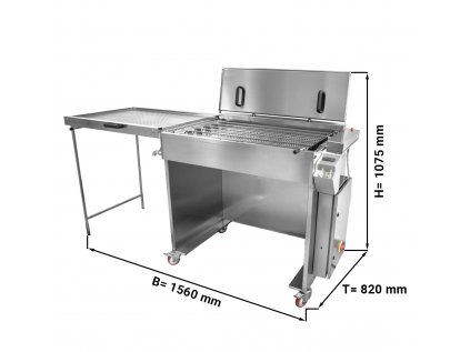 Poloautomatická fritéza na pečení koblih  kapacita: 360 kusů / h