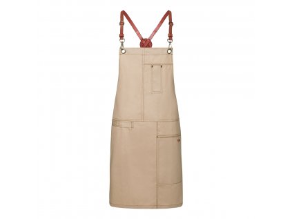 KARLOWSKY | Bib Apron Urban X-Style - Beige