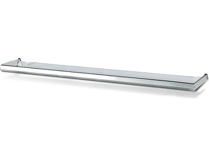 Mezipolice 2500 mm - kovový rám se skleněnou deskou