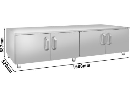Podstavec 1,6 m - se 4 dveřmi