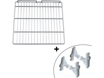 Plastifikovaná nosná mřížka - 450 x 420 mm