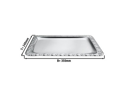 Servírovací podnos bez úchytů - Š 35 x H 24 cm