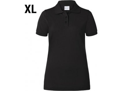 KARLOWSKY | Ladies Workwear Poloshirt Basic - Black - Size: XL