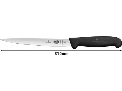 VICTORINOX | Filetovací nôž Extra Flex - 18cm - Čierny