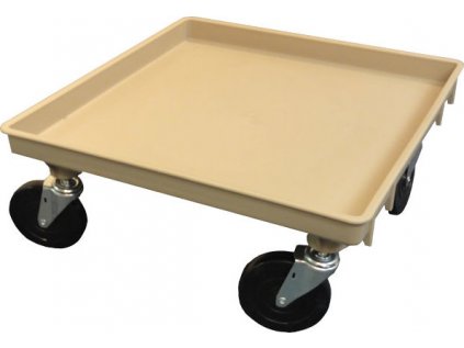 Přepravní vozík pro košíky na nádobí bez madla