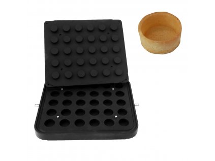 Plates for tartlet machine TMPIC - Tartlet shape: Round - Ø 39mm