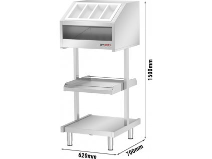 Stojan na příbory a nádobí - 0,62 m - (stojící model)