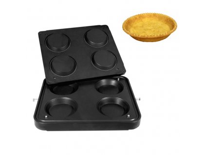 Plates for tartlet machine TMPIC - Tartlet shape: Round - Ø 125mm