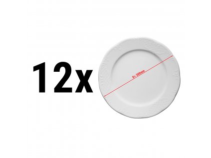 (12 Kusů) CLASICO - Talíř mělký - 30 cm
